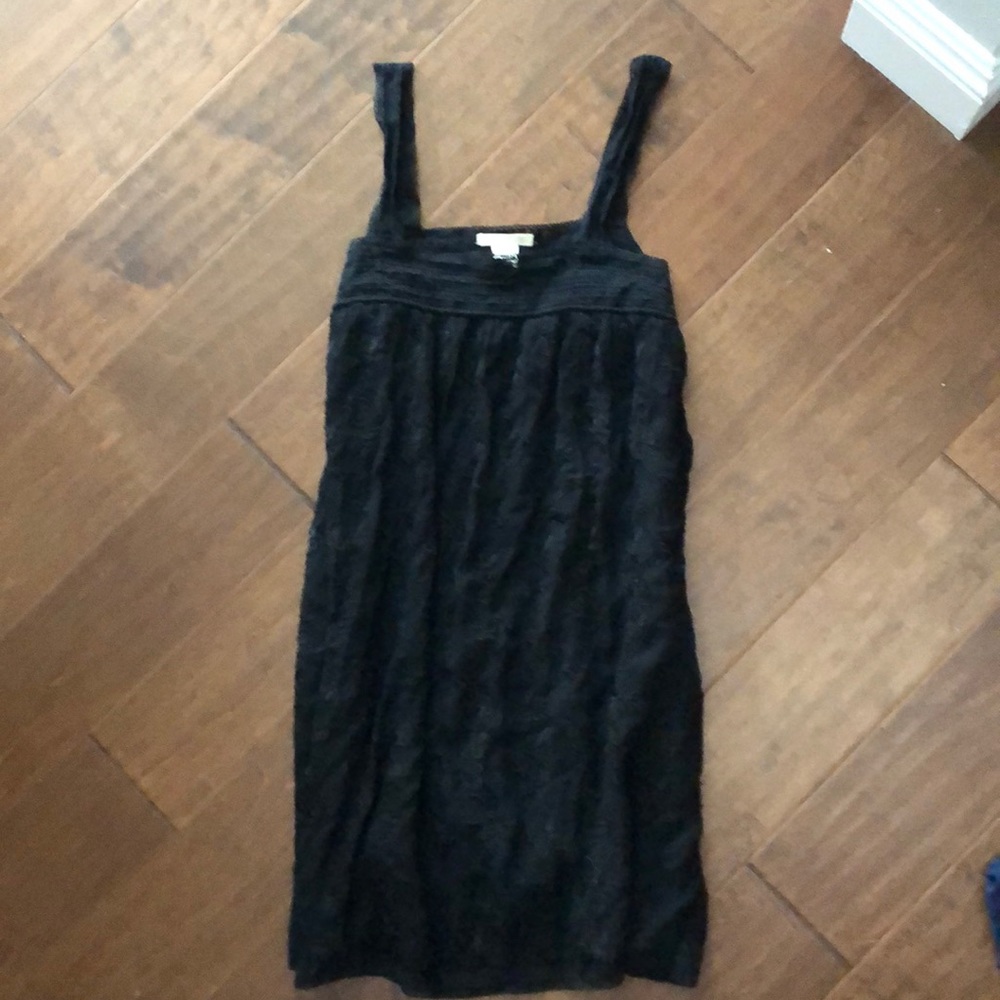 Black Gold hawk silk lace dress - size small